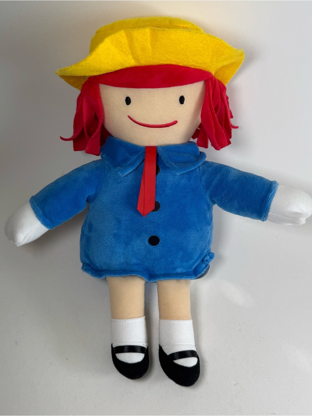 Kohls Cares Plush Madeline 13" Blue Coat Yellow Hat 2022 Doll Red Hair Stuffed